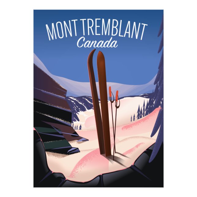 Mont Tremblant Ski Canada Fotodruck (Vorne)