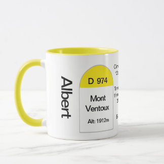 Mont Ventoux, französischer Marker, Straßenrad, Kl Tasse