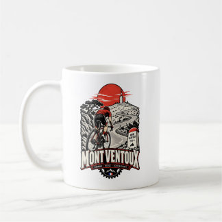 Mont Ventoux tasse de vélo de route - Col des Alpe