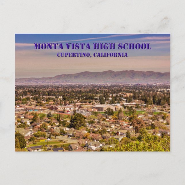 Monta Vista High School Cupertino, CA Carte postal (Devant)