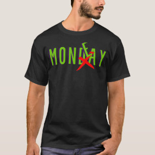 Montag Geldbetrag Anleger Börse T-Shirt