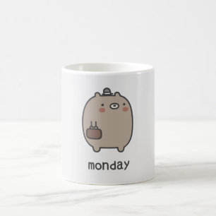 Montag Kaffeetasse
