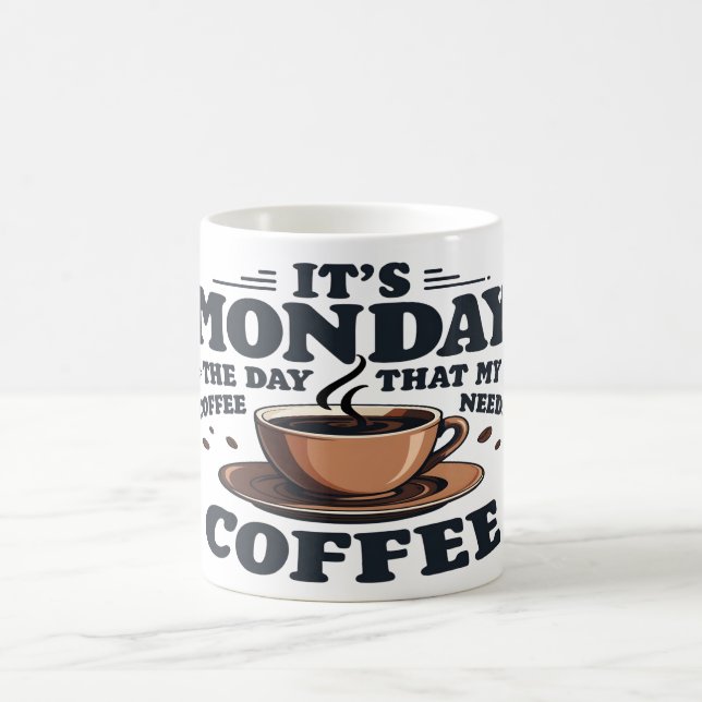 Montag Kaffeetasse (Mittel)