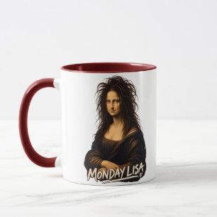 Montag Lisa Lustige Renaissance-Kunst Tasse