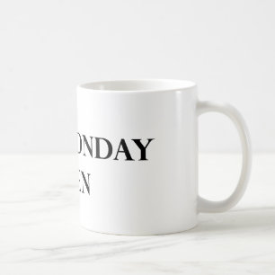 Montag-Mann-Tasse Kaffeetasse