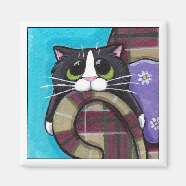 Montag Morgen Blues - Cat Magnet (Vorne)