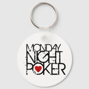 Montag Nacht Poker Schlüsselanhänger
