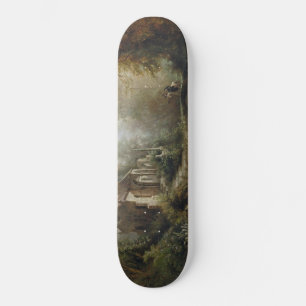 Montag Nacht über Kapelle und Reiter Skateboard