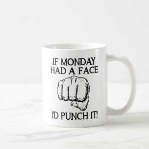 Montag Punchline Lustiger Becher Kaffeetasse