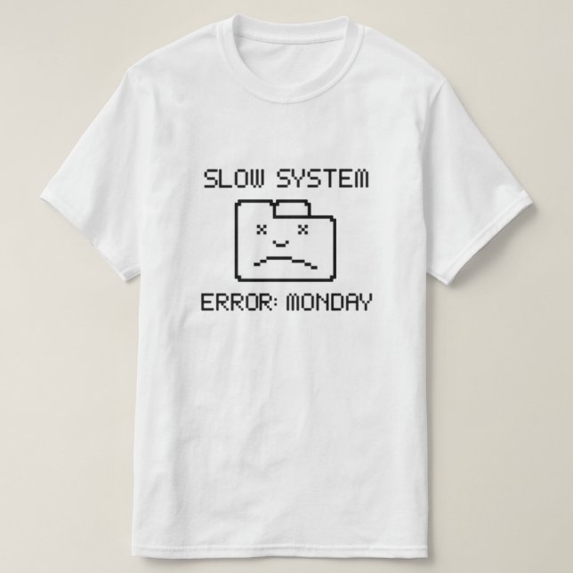 Montag T - Shirt (Design vorne)