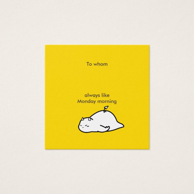 Montag-Teufel-Nachricht (Vorderseite)