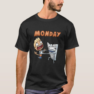 Montag Wahnsinn Die Rache des Taschenrechners T-Shirt