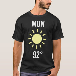 Montag Wetterkostüm T-Shirt