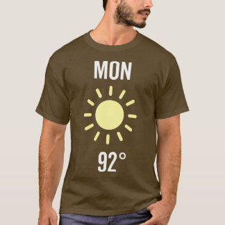 Montag Wetterkostüm T-Shirt