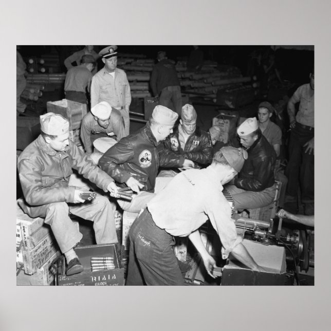 Montage der Ammo Poster (Vorne)