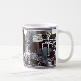 Montage der Bahnen Kaffeetasse