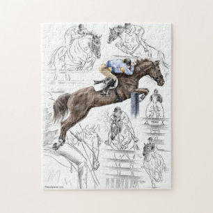 Montage der Jumper-Pferde