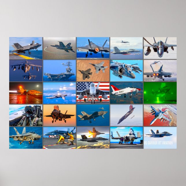 "MONTAGE" DER US-KRAFTFAHRT POSTER (Vorne)