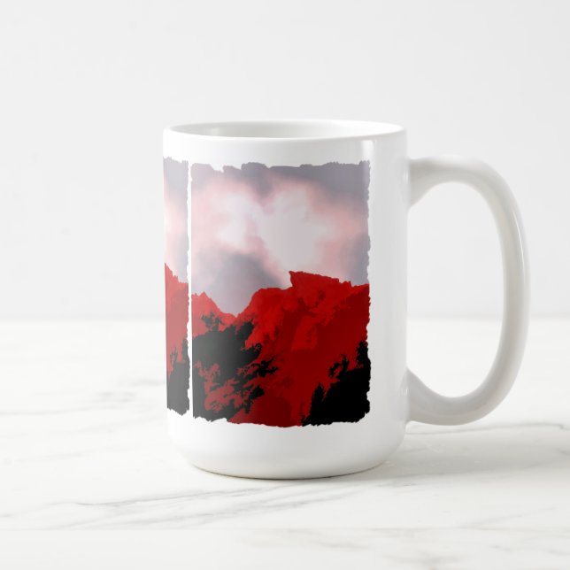 MONTAGNE CAFÉ MUG (Droite)