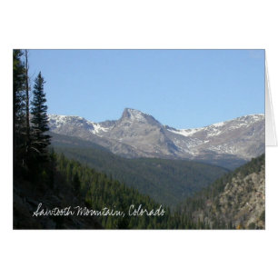 Montagne de dent de scie, le Colorado