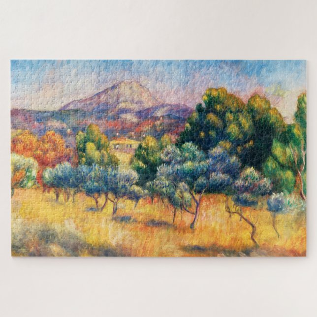 Montagne Sainte-Victoire (Paysage) Renoir (Horizontal)