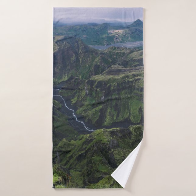 MONTAGNE VERTE (Serviette de bain)
