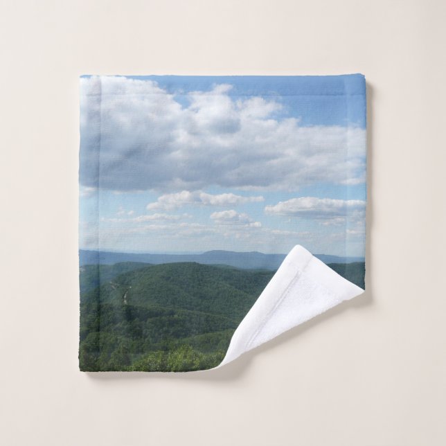 Montagnes Appalaches I Shenandoah (Gant de toilette)