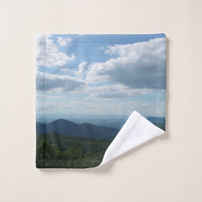 Montagnes Appalaches II Shenandoah (Gant de toilette)