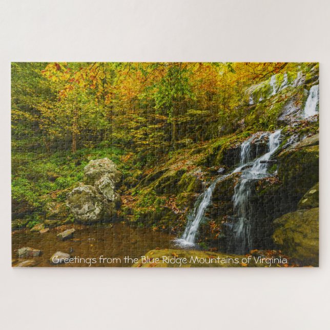 Montagnes Blue Ridge Virginie Puzzle (Horizontal)