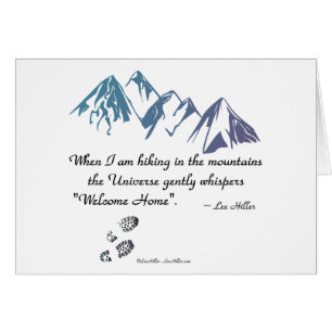 Montagnes de randonnée Whisers univers Bienvenue A