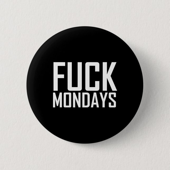 Montags Button (Vorderseite)