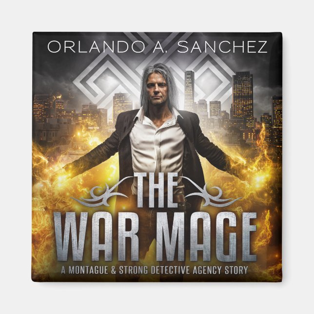 Montague & Strong Case Files - Der Kriegsmagier Magnet (Vorne)