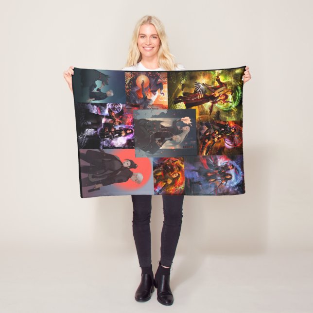 Montague & Strong Fleece Blanket - Collage (Beispiel)