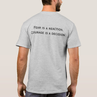 Montague & Strong - SHIELDBEARER Quote auf der Rüc T-Shirt