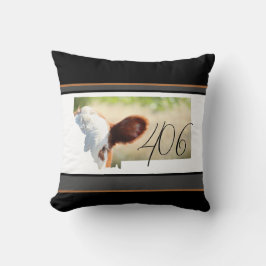 Montana 406 Oreiller Brown vert de vache