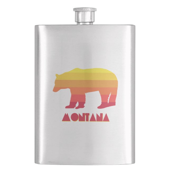Montana Bear Flachmann (Vorderseite)