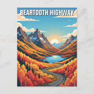 Montana Bearzahnweg Postkarte