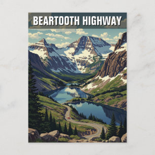 Montana Bearzahnweg Postkarte