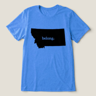 Montana Belong Heart Staatsstolz Tri-Blend Shirt