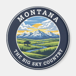 Montana Big Sky Country Magnet