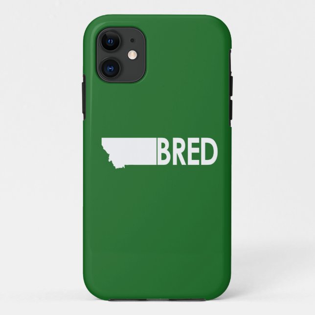 Montana Bred Case-Mate iPhone Hülle (Rückseite)