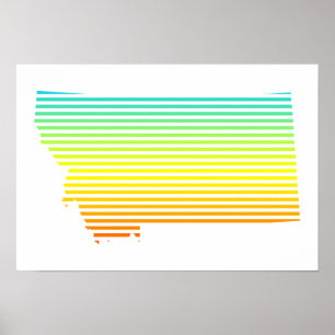 Montana Chill Fade Poster