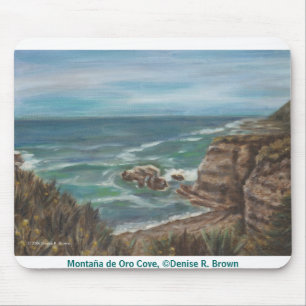 Montaña de Oro Cove Mousepad