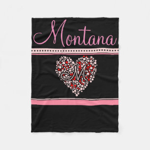 Montana-Decke Fleecedecke