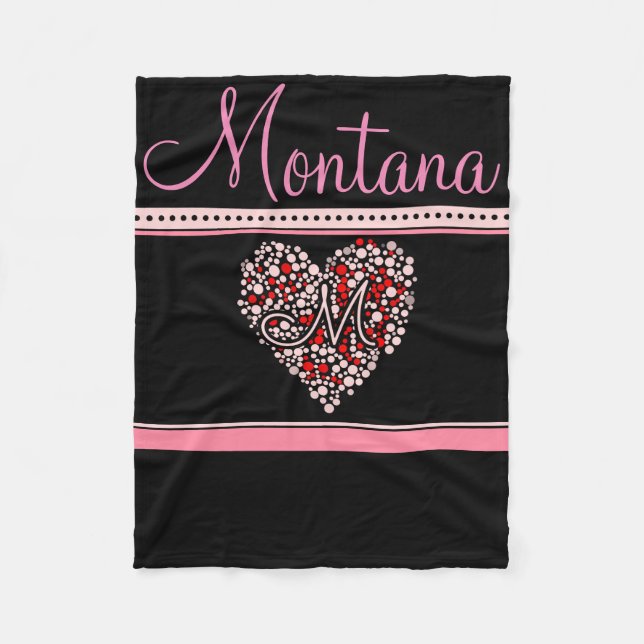Montana-Decke Fleecedecke (Vorderseite)