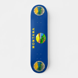 Montana-Flagge Skateboard