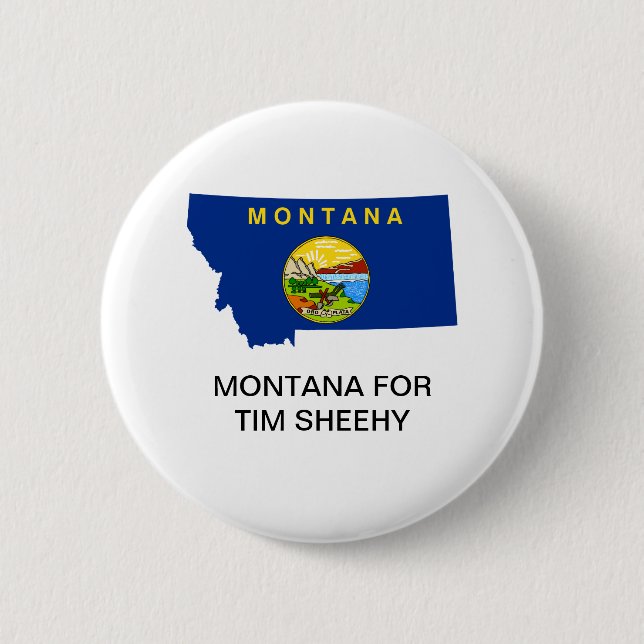 MONTANA FÜR Tim Sheehy Senat BUTTON (Vorderseite)