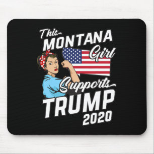 Montana Für Trump Frauen Kundgebung Geschenk Mousepad