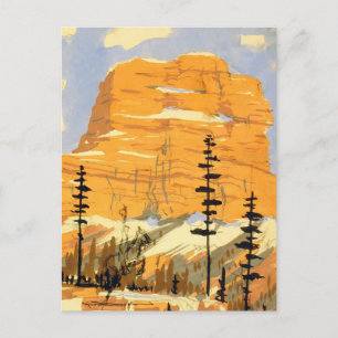 Montana-Gebirge Postkarte