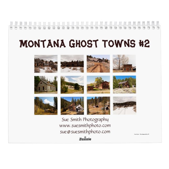 Montana Ghost Towns Kalender #2 (Rückseite)